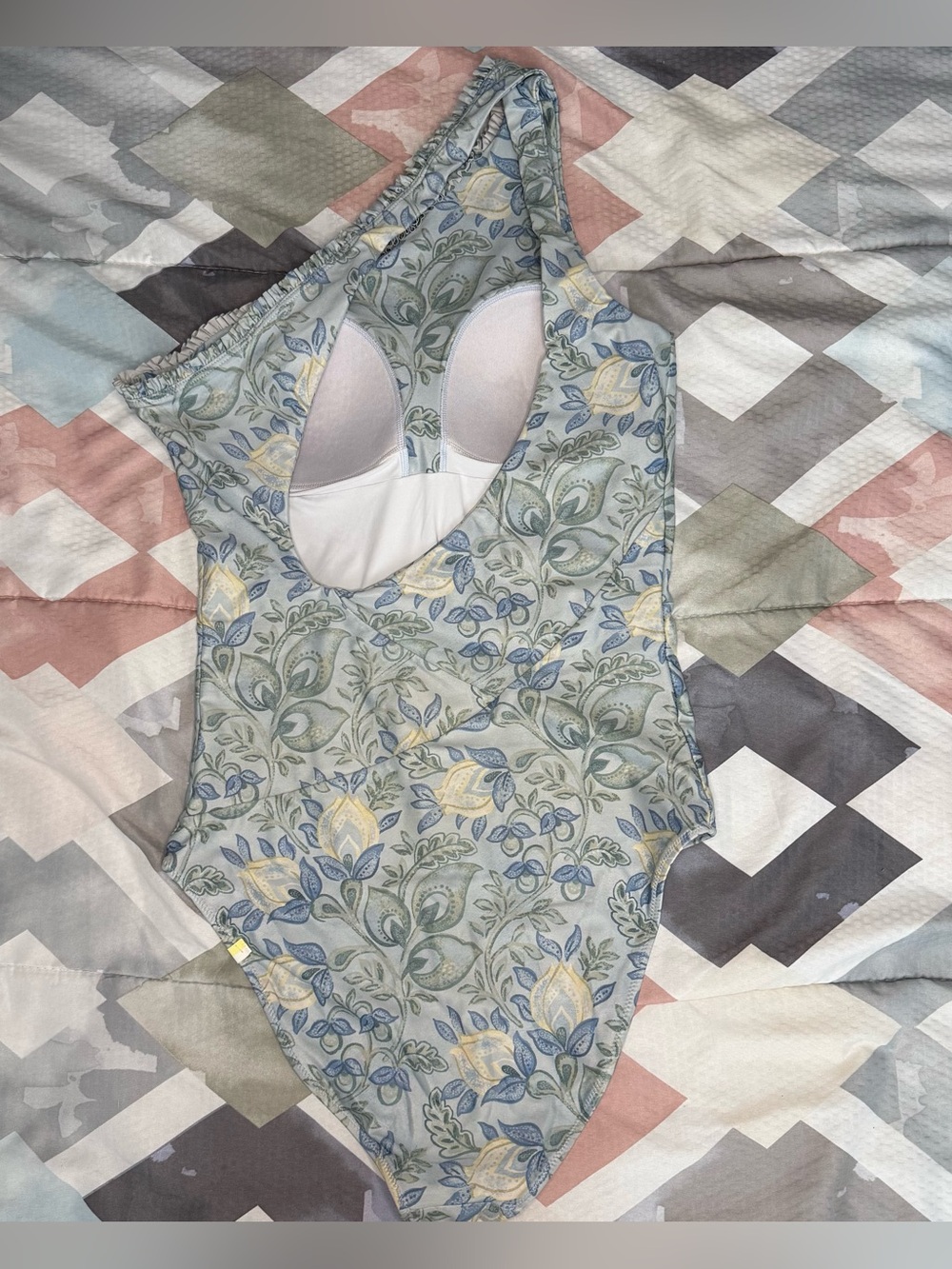 Summersalt x Markarian The Mini-Ruffle Ruched Sidestroke one piece size 8 - Picture 2 of 4